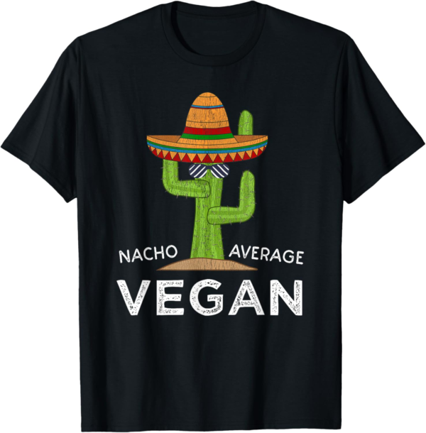 Fun Cute Vegan Joke Humor | Funny Saying Vegetarian T-Shirt - Image 2